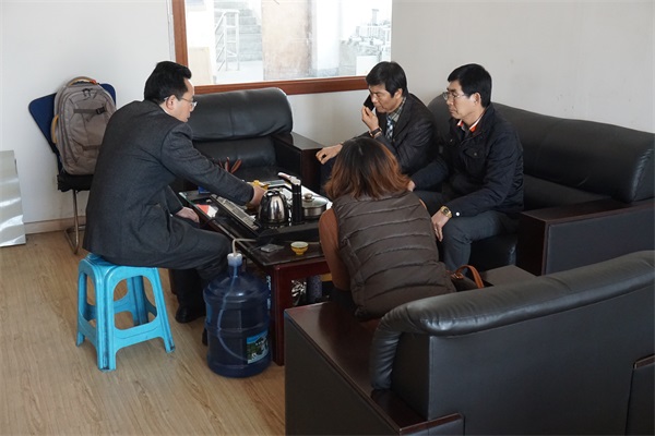歡迎韓國客戶來我公司實(shí)地考察