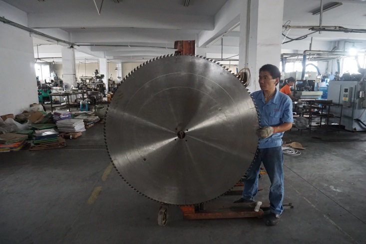 實(shí)力見證：鑫亞船舶訂購豐金銳刀具廠大型船舶鋁合金鋸片